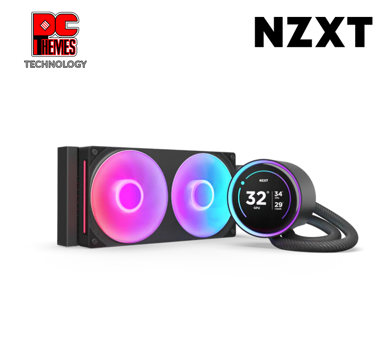 2025) NZXT Kraken ELITE 240 RGB V2 - Black AIO Cooler